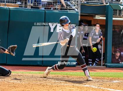 Thumbnail 1 in Pearland vs. Guyer (UIL 6A Softball Final) photogallery.