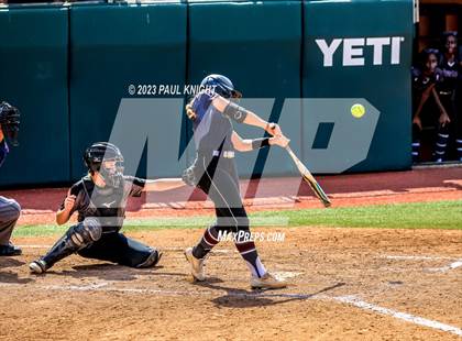 Thumbnail 3 in Pearland vs. Guyer (UIL 6A Softball Final) photogallery.