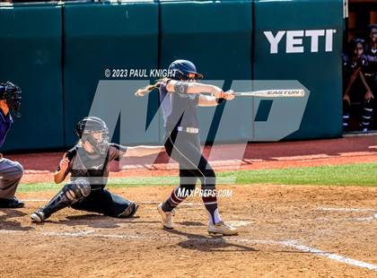Thumbnail 3 in Pearland vs. Guyer (UIL 6A Softball Final) photogallery.