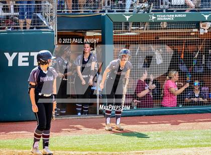 Thumbnail 2 in Pearland vs. Guyer (UIL 6A Softball Final) photogallery.