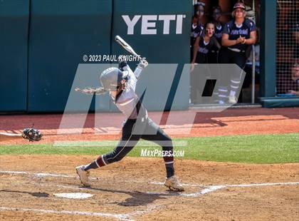Thumbnail 1 in Pearland vs. Guyer (UIL 6A Softball Final) photogallery.