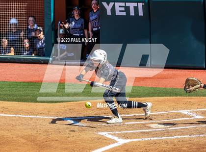 Thumbnail 2 in Pearland vs. Guyer (UIL 6A Softball Final) photogallery.