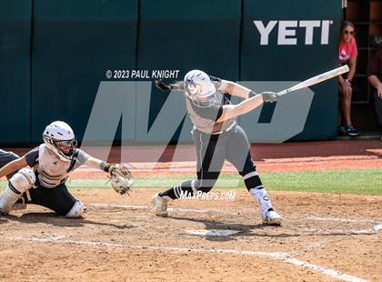 Thumbnail 1 in Pearland vs. Guyer (UIL 6A Softball Final) photogallery.