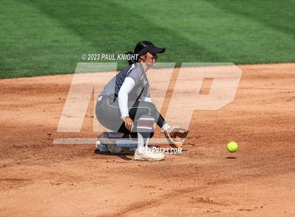 Thumbnail 2 in Pearland vs. Guyer (UIL 6A Softball Final) photogallery.