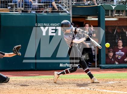 Thumbnail 3 in Pearland vs. Guyer (UIL 6A Softball Final) photogallery.