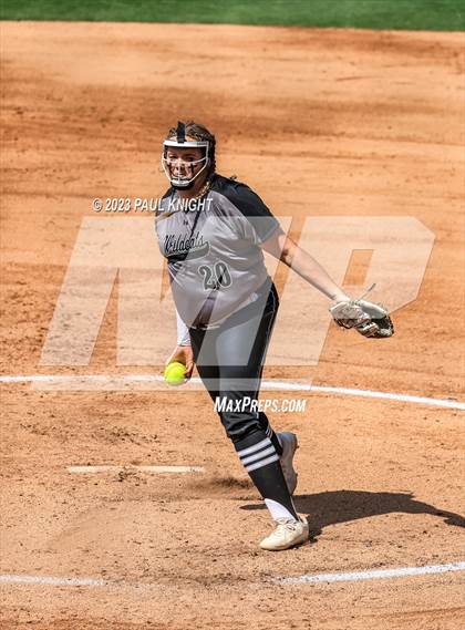 Thumbnail 2 in Pearland vs. Guyer (UIL 6A Softball Final) photogallery.