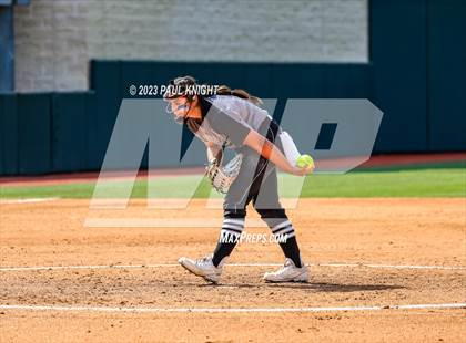 Thumbnail 3 in Pearland vs. Guyer (UIL 6A Softball Final) photogallery.