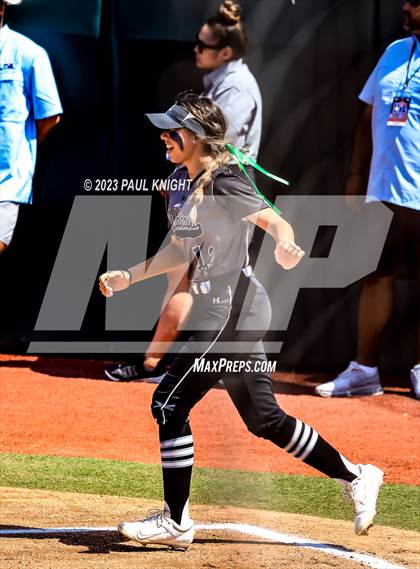 Thumbnail 2 in Pearland vs. Guyer (UIL 6A Softball Final) photogallery.