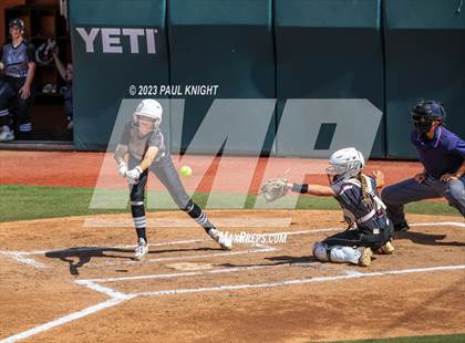 Thumbnail 3 in Pearland vs. Guyer (UIL 6A Softball Final) photogallery.