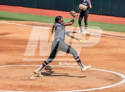 Thumbnail 1 in Pearland vs. Guyer (UIL 6A Softball Final) photogallery.