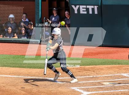 Thumbnail 1 in Pearland vs. Guyer (UIL 6A Softball Final) photogallery.