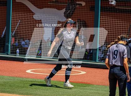 Thumbnail 3 in Pearland vs. Guyer (UIL 6A Softball Final) photogallery.