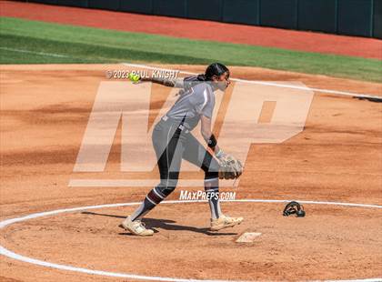 Thumbnail 2 in Pearland vs. Guyer (UIL 6A Softball Final) photogallery.