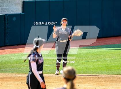 Thumbnail 2 in Pearland vs. Guyer (UIL 6A Softball Final) photogallery.