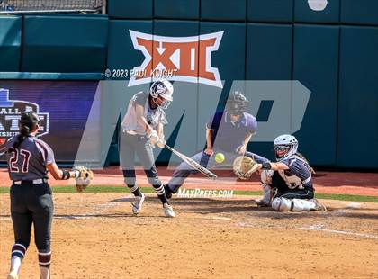 Thumbnail 1 in Pearland vs. Guyer (UIL 6A Softball Final) photogallery.
