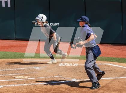 Thumbnail 1 in Pearland vs. Guyer (UIL 6A Softball Final) photogallery.