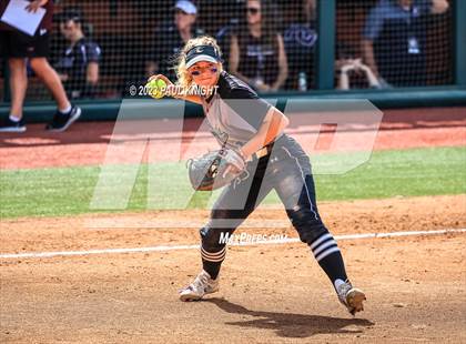 Thumbnail 1 in Pearland vs. Guyer (UIL 6A Softball Final) photogallery.