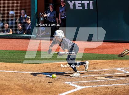 Thumbnail 1 in Pearland vs. Guyer (UIL 6A Softball Final) photogallery.