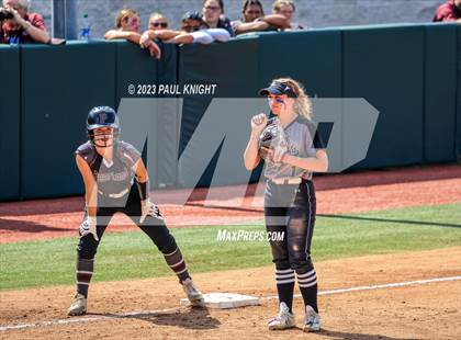 Thumbnail 2 in Pearland vs. Guyer (UIL 6A Softball Final) photogallery.