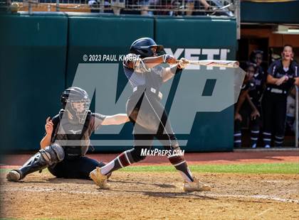 Thumbnail 1 in Pearland vs. Guyer (UIL 6A Softball Final) photogallery.