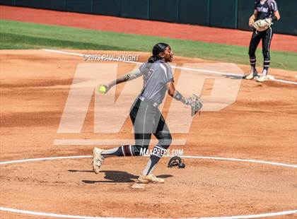 Thumbnail 3 in Pearland vs. Guyer (UIL 6A Softball Final) photogallery.