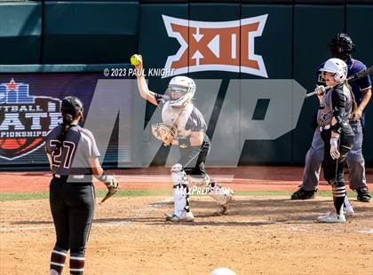 Thumbnail 2 in Pearland vs. Guyer (UIL 6A Softball Final) photogallery.
