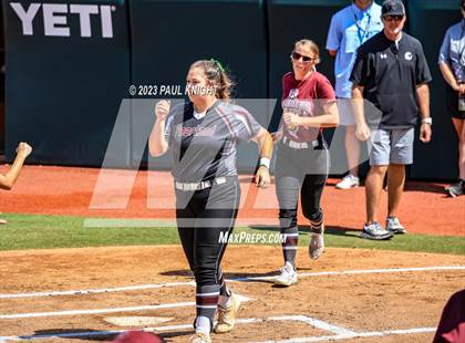 Thumbnail 3 in Pearland vs. Guyer (UIL 6A Softball Final) photogallery.