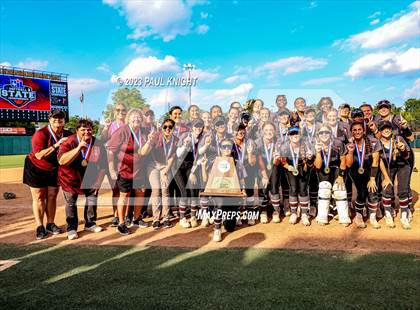 Thumbnail 2 in Pearland vs. Guyer (UIL 6A Softball Final) photogallery.