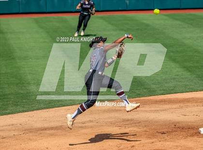 Thumbnail 2 in Pearland vs. Guyer (UIL 6A Softball Final) photogallery.