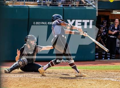 Thumbnail 3 in Pearland vs. Guyer (UIL 6A Softball Final) photogallery.
