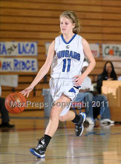 Thumbnail 2 in Monterey Trail vs. Capital Christian (Bulldog Winter Classic) photogallery.