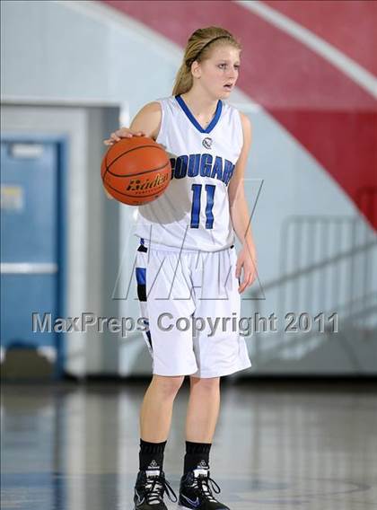 Thumbnail 2 in Monterey Trail vs. Capital Christian (Bulldog Winter Classic) photogallery.