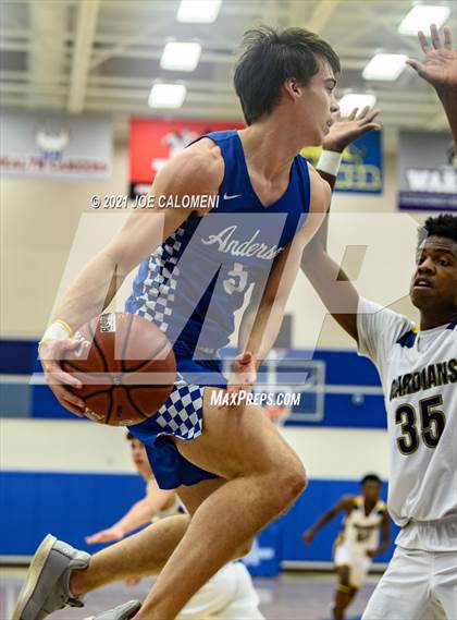 Thumbnail 2 in Anderson vs John Paul II (Spurs High School Showcase) photogallery.