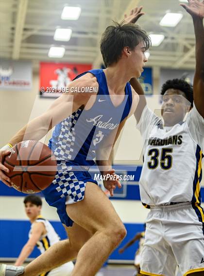 Thumbnail 3 in Anderson vs John Paul II (Spurs High School Showcase) photogallery.