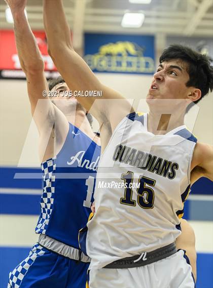 Thumbnail 2 in Anderson vs John Paul II (Spurs High School Showcase) photogallery.