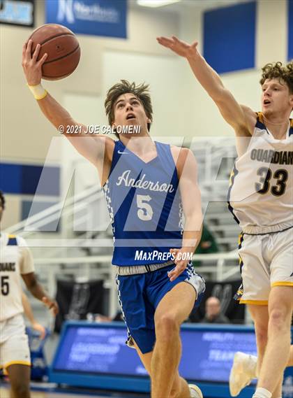Thumbnail 3 in Anderson vs John Paul II (Spurs High School Showcase) photogallery.