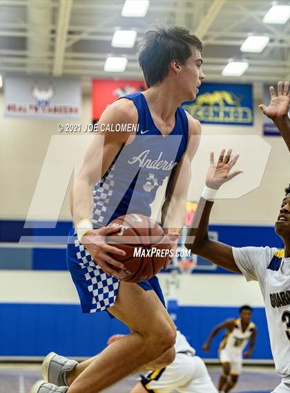 Thumbnail 1 in Anderson vs John Paul II (Spurs High School Showcase) photogallery.