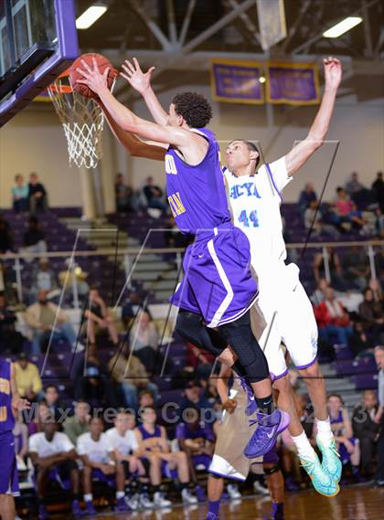 Thumbnail 1 in HCYA vs. Word of God Christian Academy (HighSchoolOT.com Holiday Invitational) photogallery.