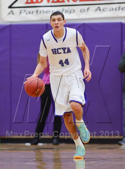 Thumbnail 2 in HCYA vs. Word of God Christian Academy (HighSchoolOT.com Holiday Invitational) photogallery.