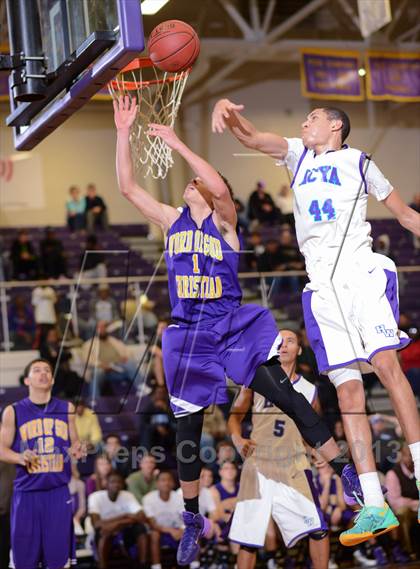 Thumbnail 2 in HCYA vs. Word of God Christian Academy (HighSchoolOT.com Holiday Invitational) photogallery.