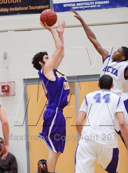 Thumbnail 1 in HCYA vs. Word of God Christian Academy (HighSchoolOT.com Holiday Invitational) photogallery.