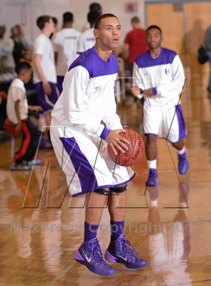 Thumbnail 1 in HCYA vs. Word of God Christian Academy (HighSchoolOT.com Holiday Invitational) photogallery.
