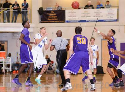 Thumbnail 3 in HCYA vs. Word of God Christian Academy (HighSchoolOT.com Holiday Invitational) photogallery.