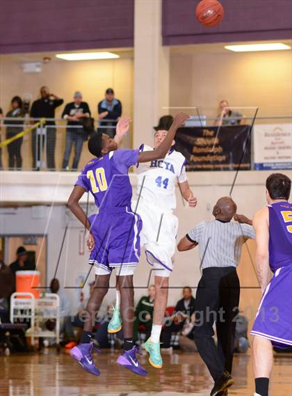 Thumbnail 2 in HCYA vs. Word of God Christian Academy (HighSchoolOT.com Holiday Invitational) photogallery.