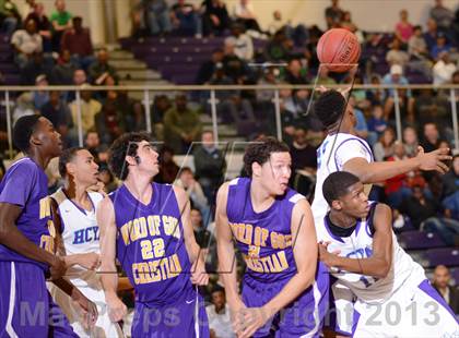 Thumbnail 2 in HCYA vs. Word of God Christian Academy (HighSchoolOT.com Holiday Invitational) photogallery.