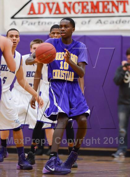 Thumbnail 2 in HCYA vs. Word of God Christian Academy (HighSchoolOT.com Holiday Invitational) photogallery.