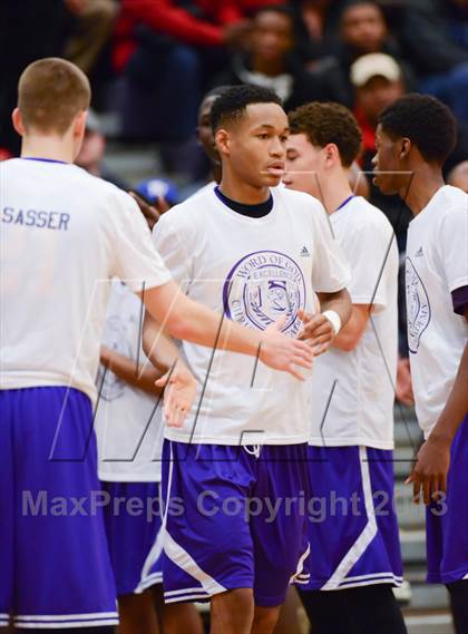 Thumbnail 1 in HCYA vs. Word of God Christian Academy (HighSchoolOT.com Holiday Invitational) photogallery.