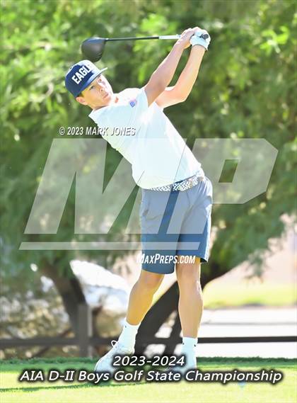 Thumbnail 1 in AIA DII Boys State Golf Championship photogallery.