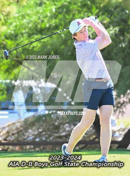 Thumbnail 3 in AIA DII Boys State Golf Championship photogallery.
