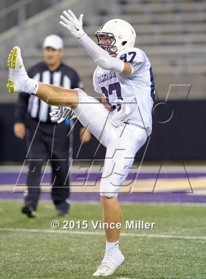 Thumbnail 2 in Bellarmine Prep vs. Bonney Lake (Emerald City Classic) photogallery.
